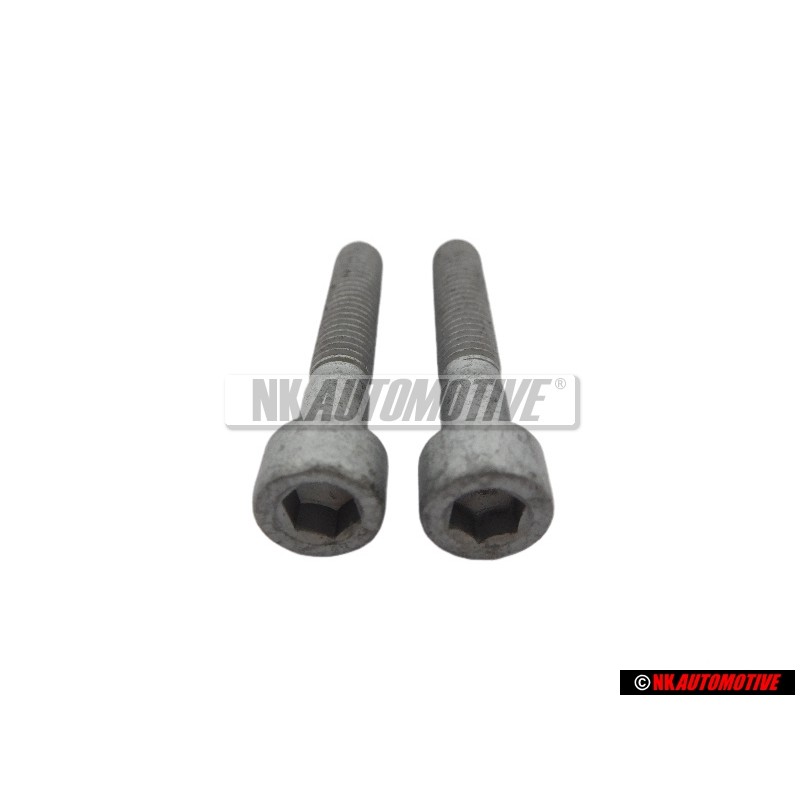 2x VW Original Tornillo Cilindrico Con Cabeza De Hexagono Interior - N 0147591