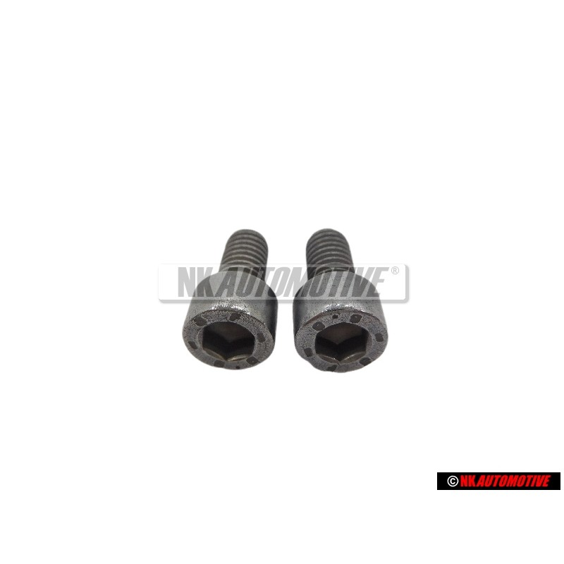 2x VW Original Tornillo Cilindrico Con Cabeza De Hexagono Interior - N 01470111