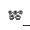 5x VW Original Tuerca Hexag., Autoblocante - N 90074404