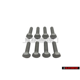 8x VW Original Tornillo Hexagonal - N 01021723
