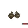 2x VW Original Tornillo Hexagonal Con Collar - N 90129001