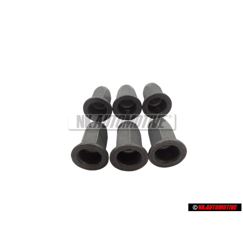 6x VW Original Tuerca Remache Ciego - N 90252104