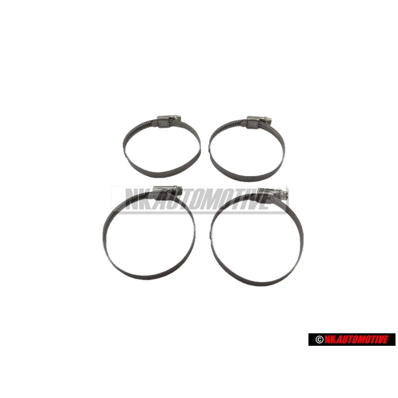 4x VW Original Abrazadera - N 0245054