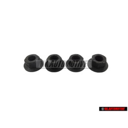 4x VW Original Tuerca De Collar Hexagonal - N 90175205