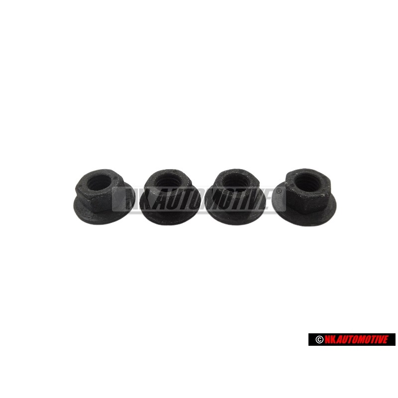 4x VW Original Tuerca De Collar Hexagonal - N 90175205