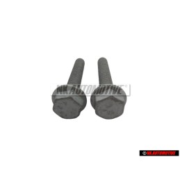 2x VW Original Tornillo Hexagonal - N 10640801