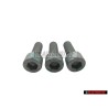 3x VW Original Tornillo Cilindrico Con Cabeza De Hexagono Interior - N 0147236