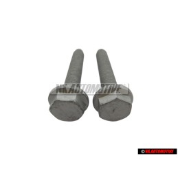 2x VW Original Tornillo Hexagonal Con Collar - N 10286205