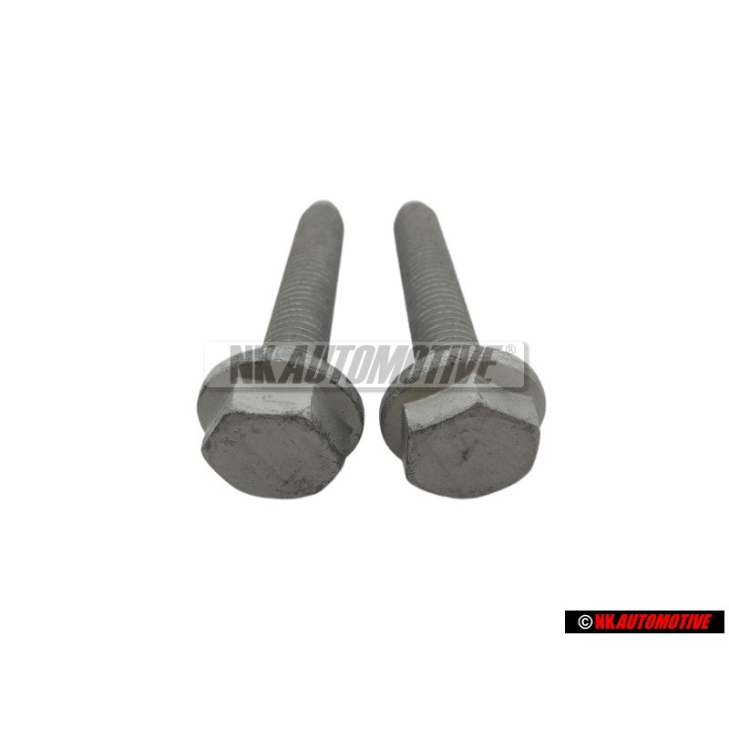 2x VW Original Tornillo Hexagonal Con Collar - N 10286205