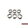6x VW Original Abrazadera - N 10083401