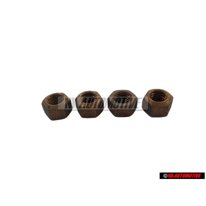4x VW Original Tuerca Hexag., Autoblocante - N 90085001