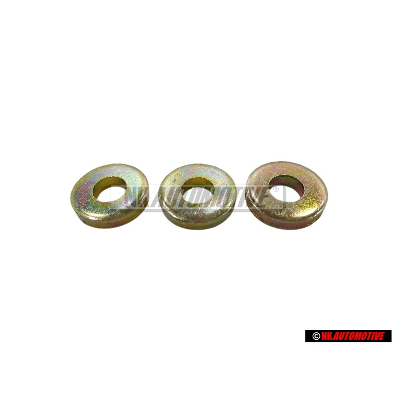 3x VW Original Arandela Base - N 0154013