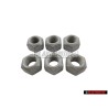 6x VW Original Tuerca Hexag., Autoblocante - N 10209009