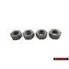 4x VW Original Tuerca Hexag., Autoblocante - N 90074404