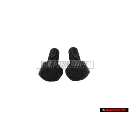 2x VW Original Tornillo Hexagonal - N 01028712
