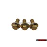 3x VW Original Tornillo Hexagonal Con Collar - N 10113601