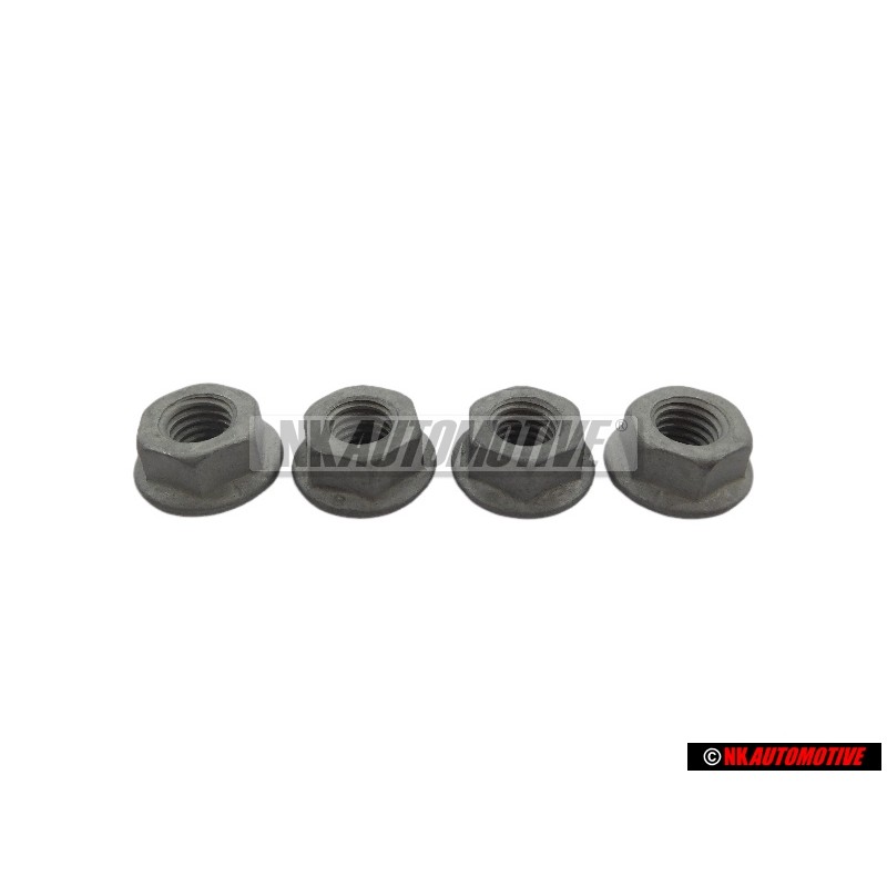 4x VW Original Tuerca De Collar Hexagonal - N 01508315