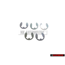 5x VW Original Arandela De Seguridad - N 0124375