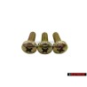 3x VW Original Tornillo Alomado - N 0141313
