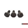 3x VW Original Tornillo Hexagonal - N 01025414
