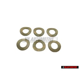 6x VW Original Arandela Elastica - N 0122283