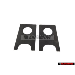 2x VW Original Chapa Base - 357419648
