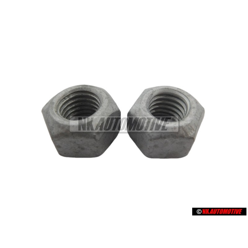 2x VW Original Tuerca Hexag., Autoblocante - N 10209009