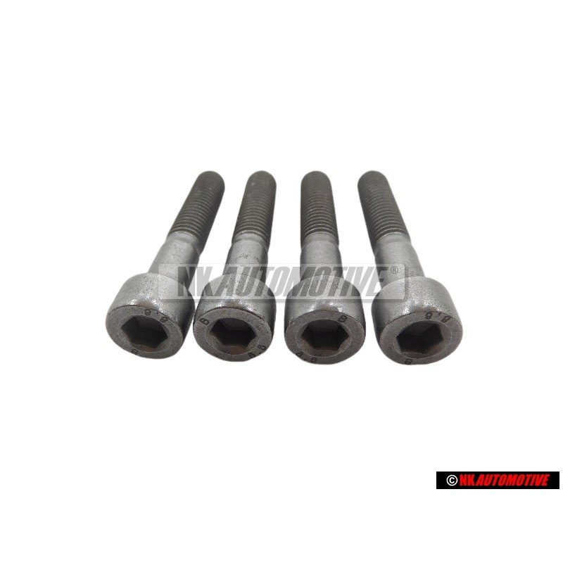 4x VW Original Tornillo Cilindrico Con Cabeza De Hexagono Interior - N 0147153