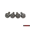 4x VW Original Tornillo Hexagonal Con Collar - N 10155906