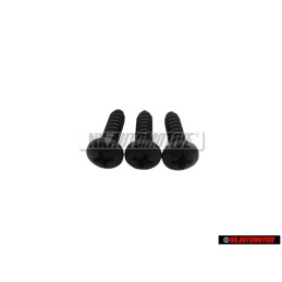 3x VW Original Tornillo Alomado P. 