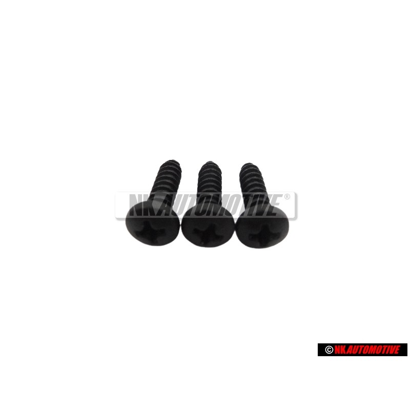 3x VW Original Tornillo Alomado P. 