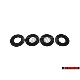 4x VW Original Arandela De Caucho - N 90174201
