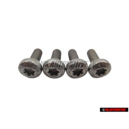4x VW Original Tornillo Alomado Interior Torx - N 10029206