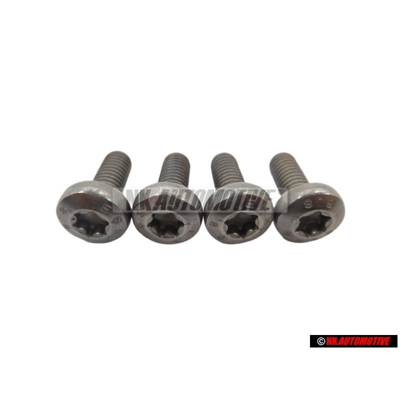 4x VW Original Tornillo Alomado Interior Torx - N 10029206