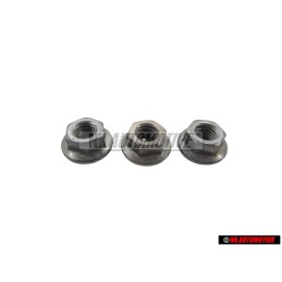 3x VW Original Tuerca De Collar Hexagonal - N 10017304