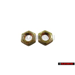 2x VW Original Tuerca Hexagonal - N 0111165
