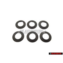 6x VW Original Muelle De Disco - 111837941