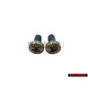 2x VW Original Tornillo Alomado, Autoaseguran - N 01412913