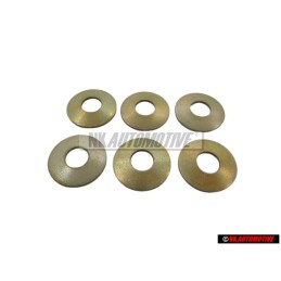 6x VW Original Muelle De Disco - 311837943