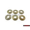 6x VW Original Muelle De Disco - 311837943