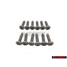 12x VW Original Tornillo Alomado P. 