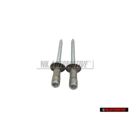 2x VW Original Remache Ciego - N 90437401