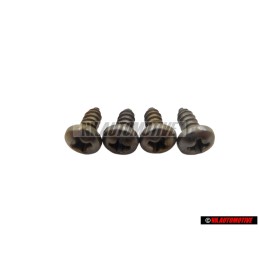 4x VW Original Tornillo Alomado P. 
