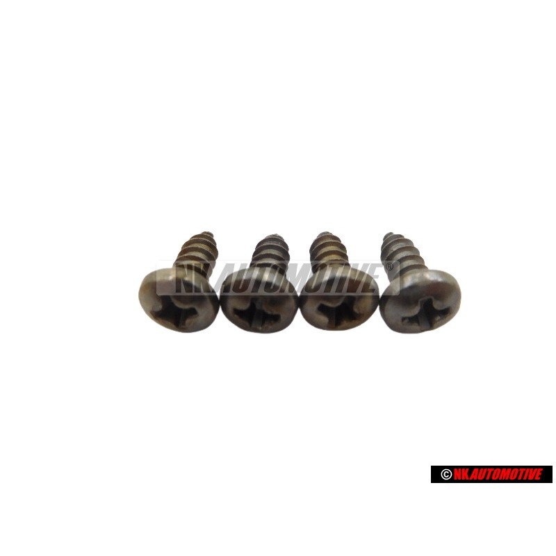 4x VW Original Tornillo Alomado P. 