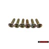 6x VW Original Tornillo Avellanado P. 