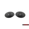 2x VW Original Boton Presion Negro Satinado - 441863987A B41