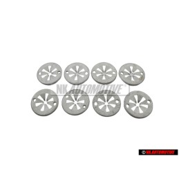 8x VW Original Arandela De Presion - N 90796502