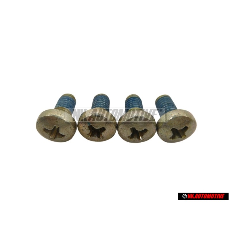 4x VW Original Tornillo Alomado, Autoaseguran - N 01412913
