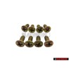 8x VW Original Tornillo Avellanado P. 
