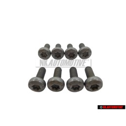 8x VW Original Tornillo Alomado Interior Torx - N 10029206